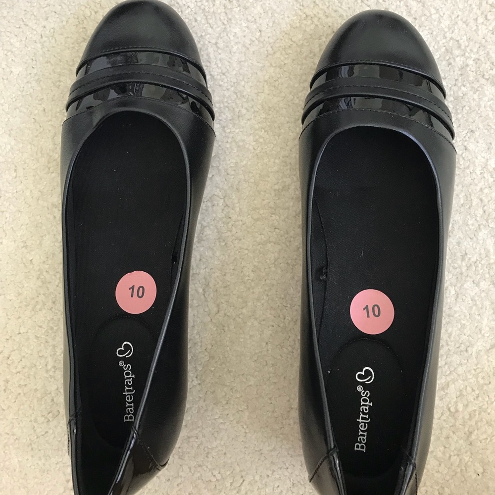 Black flats